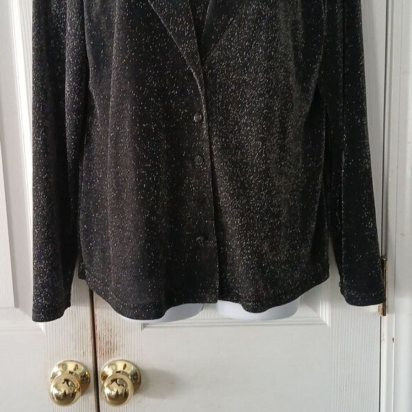 Coldwater Creek 2 pc tank blouse and jacket/button down blouse set Sz L NWOT - Picture 2 of 14